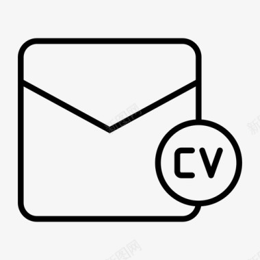 电子邮件联系人信函图标图标