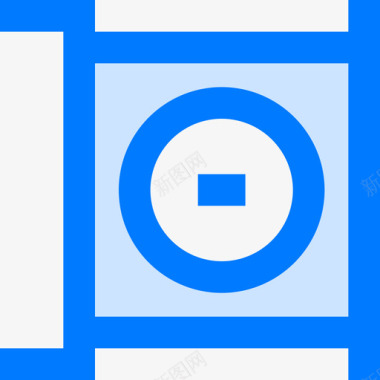 Bluraypc组件9蓝色图标图标