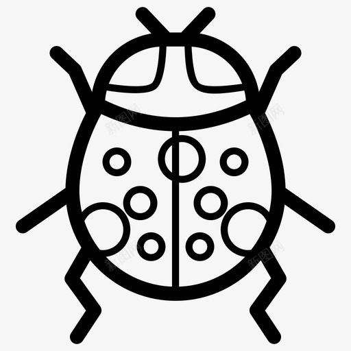 甲虫大黄蜂表情符号图标svg_新图网 https://ixintu.com 向量 图标 大黄蜂 情感 甲虫 符号 表情