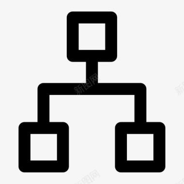 上下分支图标
