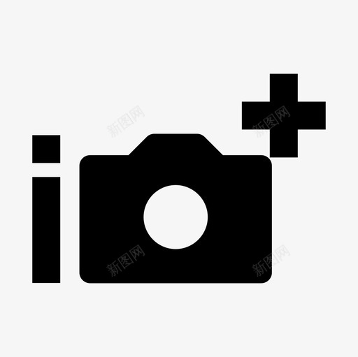 自动照相机电话照片图标svg_新图网 https://ixintu.com 摄影 照片 电话 自动照相机