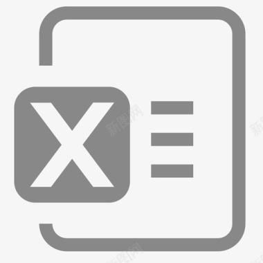 excel模板图标