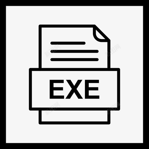 exe文件文件图标文件类型格式svg_新图网 https://ixintu.com 41个 exe 图标 文件 格式 类型