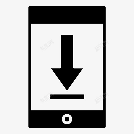 手机丢失保存图标svg_新图网 https://ixintu.com 下 下载手机 丢失 保存 科技创新