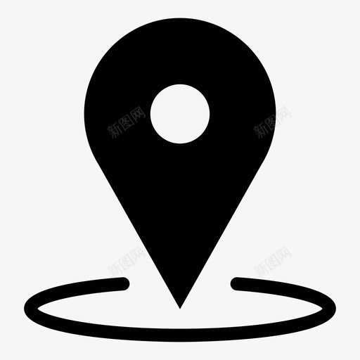 位置地理位置gps图标svg_新图网 https://ixintu.com gps pin 位置 地图 地理位置