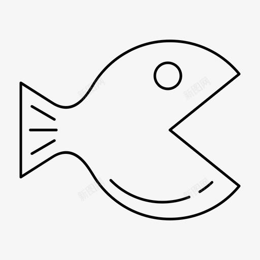 折纸鱼工艺品食品图标svg_新图网 https://ixintu.com 工艺品 折纸鱼 纸制鱼 食品