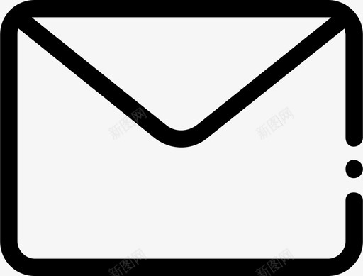 电子邮件收件箱信件图标svg_新图网 https://ixintu.com 信件 收件箱 消息 电子邮件