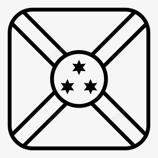 布隆迪国旗bdi国家图标svg_新图网 https://ixintu.com bdi 世界 国家 国旗 圆形 布隆迪 方形 简化
