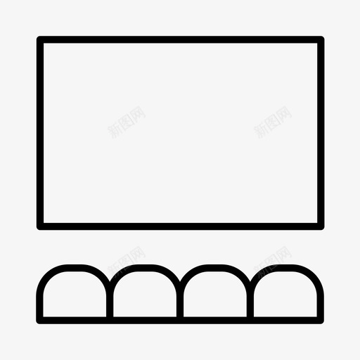 电影院电影歌剧图标svg_新图网 https://ixintu.com 剧院 歌剧 电影 电影院 舞台剧