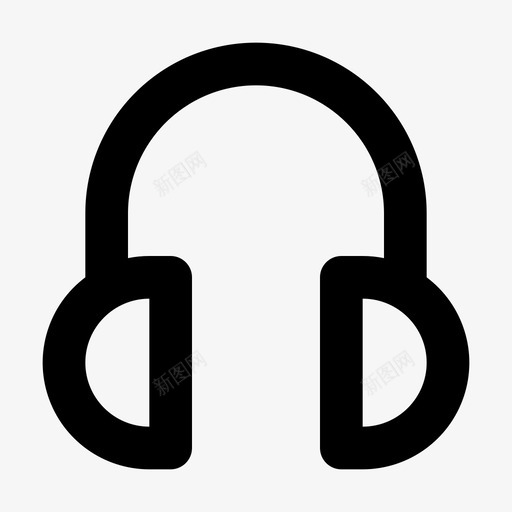 耳机耳塞小配件图标svg_新图网 https://ixintu.com 小配件 电子产品概述24 耳塞 耳机