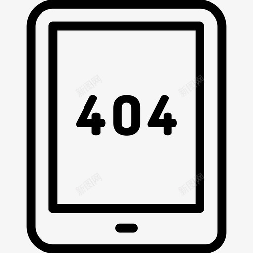 404错误网页和开发30线性图标svg_新图网 https://ixintu.com 开发 线性 网页设计 错误