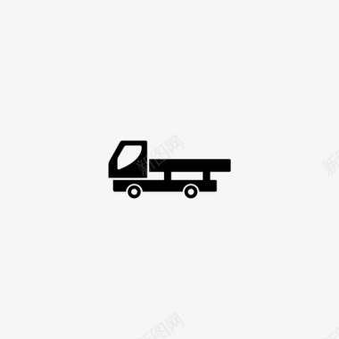 卡车道路半卡车图标图标