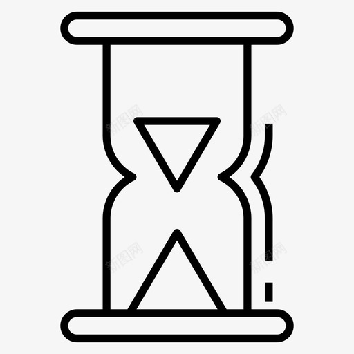 沙漏计时器复古时钟图标svg_新图网 https://ixintu.com 和光 图标 复古 时钟 标线 沙漏 计时器 选择