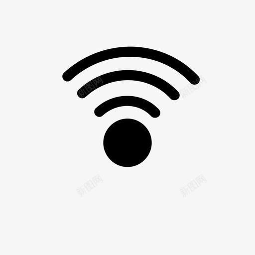 wifi调制解调器路由器图标svg_新图网 https://ixintu.com 3 wifi 调制解调器 路由器