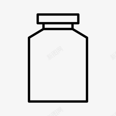 瓶子罐子厨房图标图标