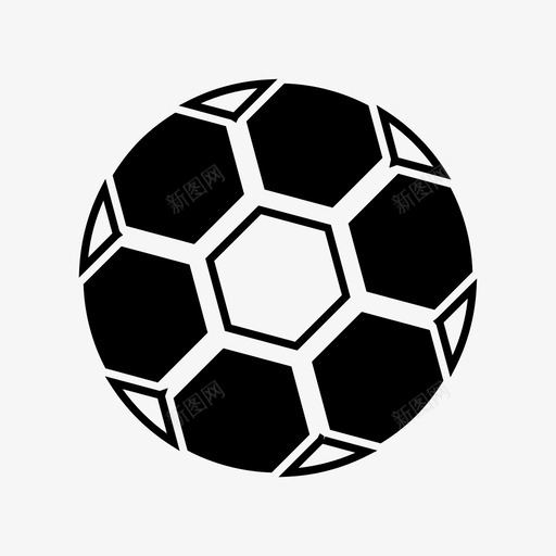 球足球游戏图标svg_新图网 https://ixintu.com 比赛 游戏 足球 运动