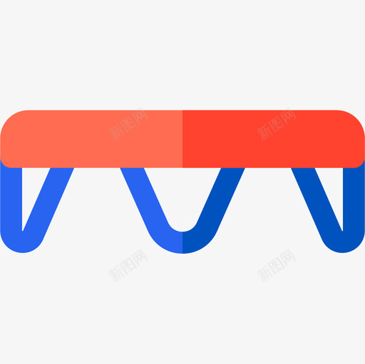 蹦床18号健身房平板图标svg_新图网 https://ixintu.com 18号 健身房 平板 弹跳床 蹦床