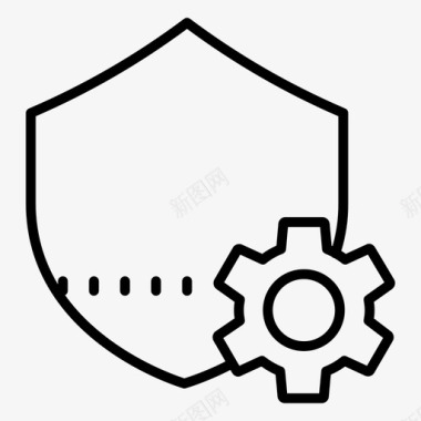 防护罩防护安全图标图标
