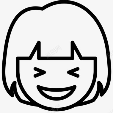 退出表情脸图标图标