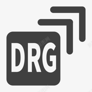 DRG分组统计-线性图标