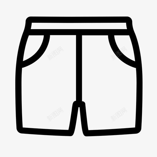 5女-短裤svg_新图网 https://ixintu.com 5女-短裤