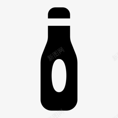 酒啤酒瓶子图标图标