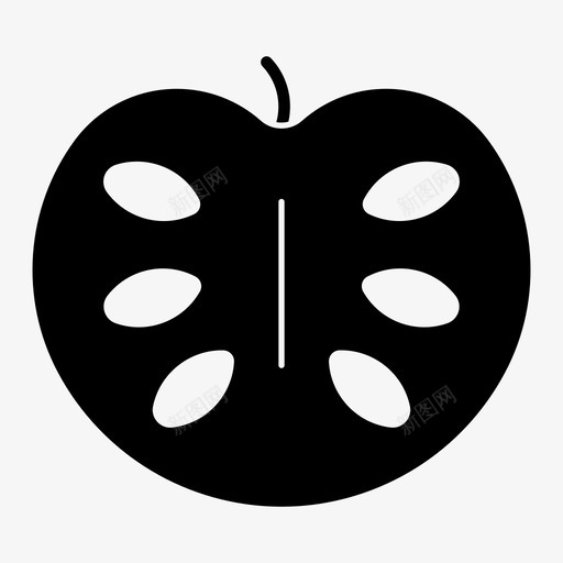 樱桃蛋挞苹果水果图标svg_新图网 https://ixintu.com 健康 樱桃 水果 维生素 苹果 蛋挞