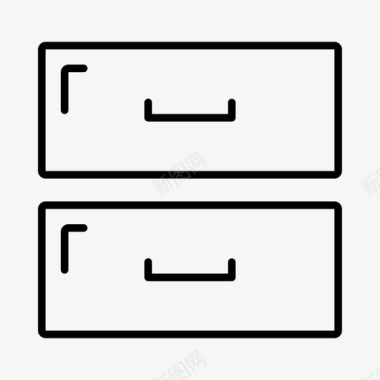 橱柜文件容器文件图标图标