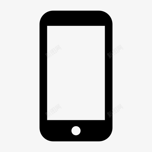 手机设备iphone图标svg_新图网 https://ixintu.com iphone 手机 智能 用户界面 设备