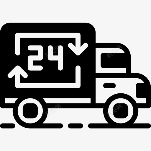 送货车购物139实心图标svg_新图网 https://ixintu.com 实心 货车 购物 送货