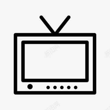 电视教育电子图标图标