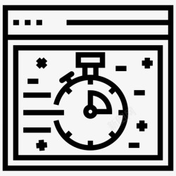 提升图形界面和网页速度测试提升页面优化图标高清图片