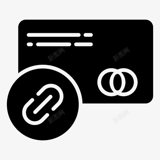 链接帐单卡图标svg_新图网 https://ixintu.com 付款 发票 帐单 收据 链接