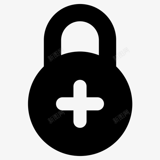 锁加锁挂锁图标svg_新图网 https://ixintu.com 加锁 安全 挂锁 隐私