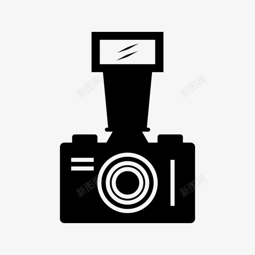 旧相机22多媒体图标svg_新图网 https://ixintu.com 22多媒体 旧相机