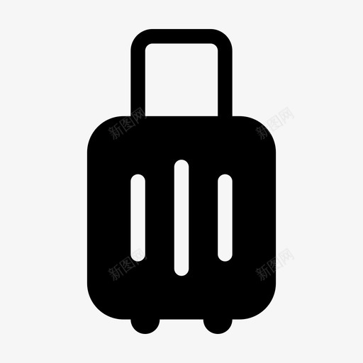 行李夏季旅行图标svg_新图网 https://ixintu.com 假期 图标 夏季 字形 旅行 行李