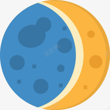 月亮太空126平的图标图标