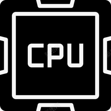 Cpu计算机硬件9填充图标图标