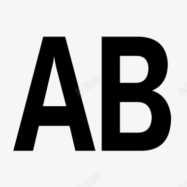 血型AB图标