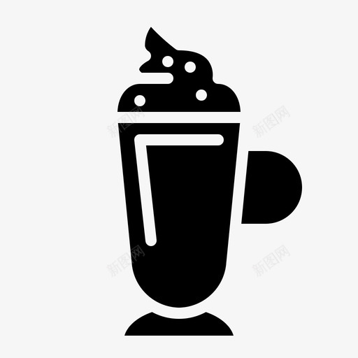 摩卡咖啡咖啡杯图标svg_新图网 https://ixintu.com 咖啡 咖啡厅 咖啡杯 固体 摩卡 饮料