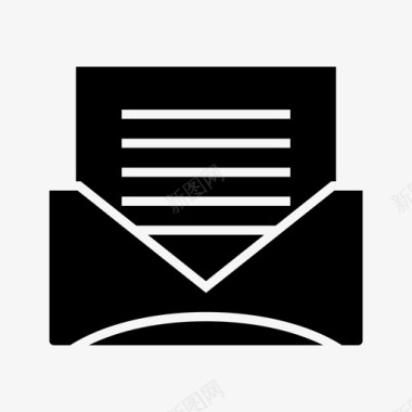 信件联系人电子邮件图标图标