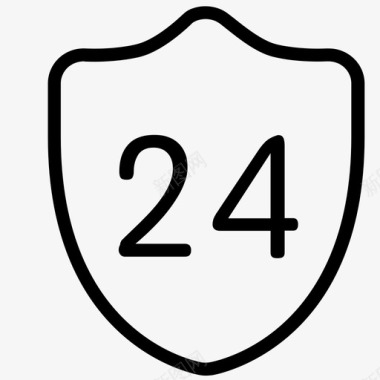 24小时响应图标