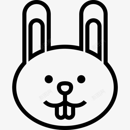 复活节兔子庆祝快乐图标svg_新图网 https://ixintu.com 假日 兔子 复活节 多姆 庆祝 快乐 戈伊