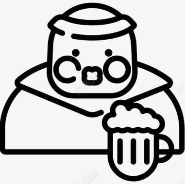 啤酒啤酒36直系图标图标