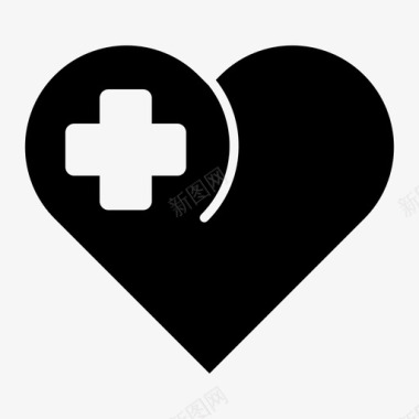 健康保健心脏图标图标