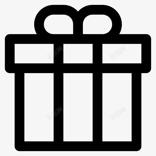 礼物商业免费图标svg_新图网 https://ixintu.com 免费 商业 奖励 奖品 礼物