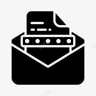 邮件文件保险箱图标图标