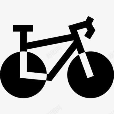 自行车运动87充气图标图标