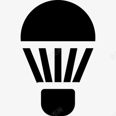 灯泡可持续能源34充满图标图标