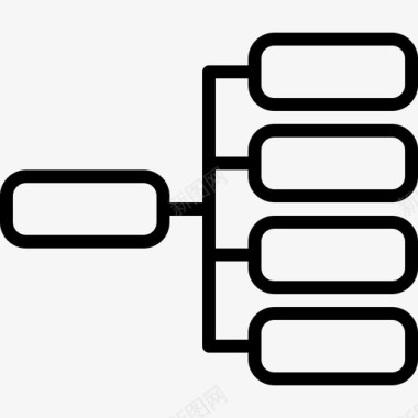 产品网站图表流程图图标图标